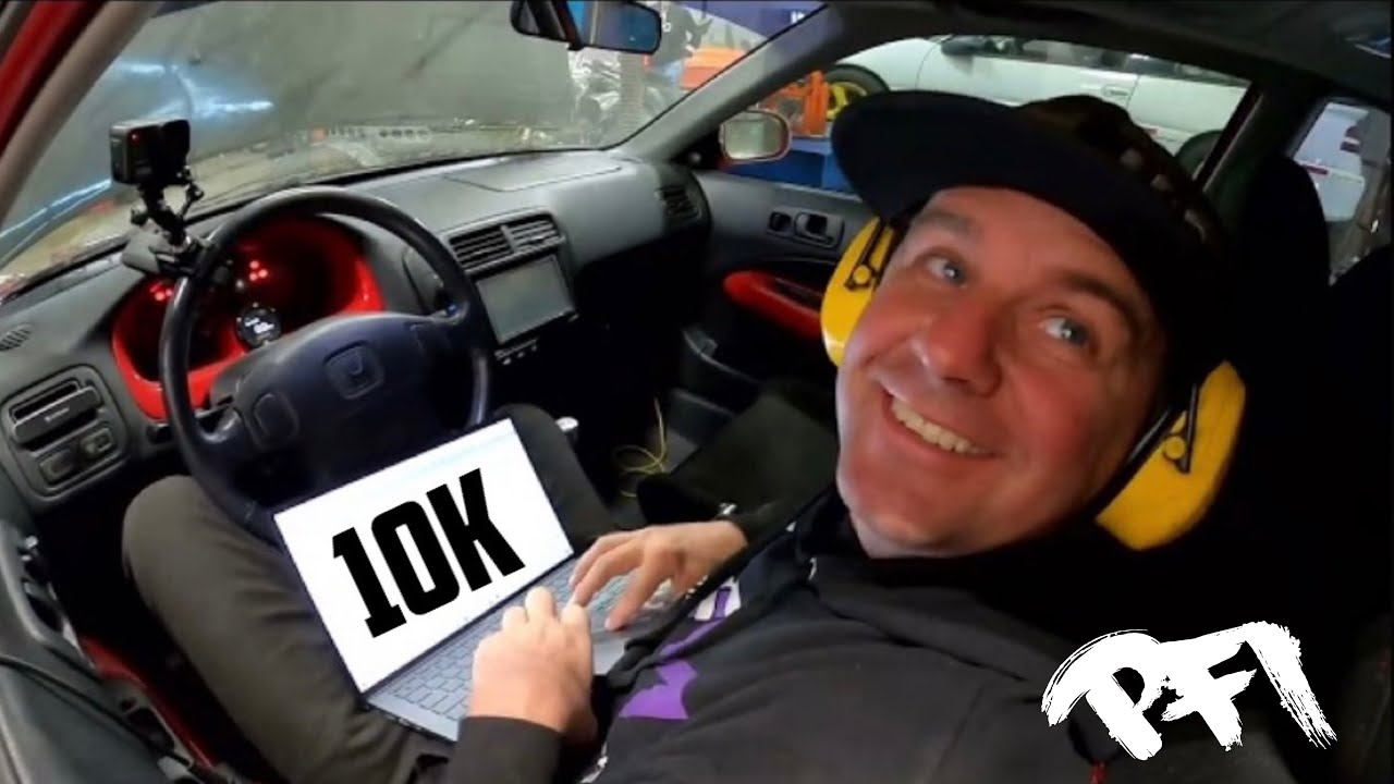 Honda B series с турбонаддувом на 10 000 об/мин! (Я так впечатлён)