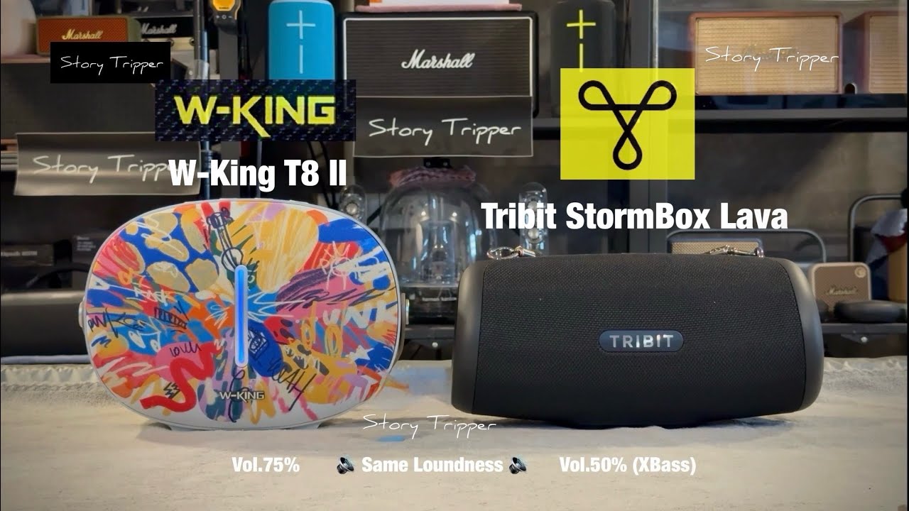 W-King T8 II vs Tribit StormBox Lava