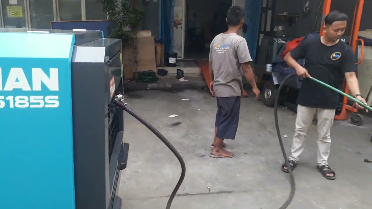 Kompresor AIRMAN PDS 185 S Bekas / Rekondisi 90% | Jual Beli Servis & Sparepart 082260088165