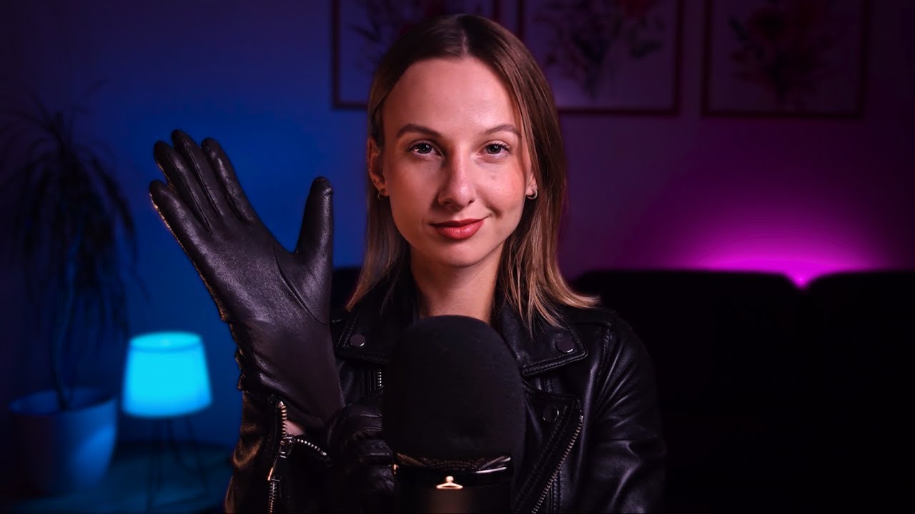 ASMR | Classic Leather Triggers 🖤