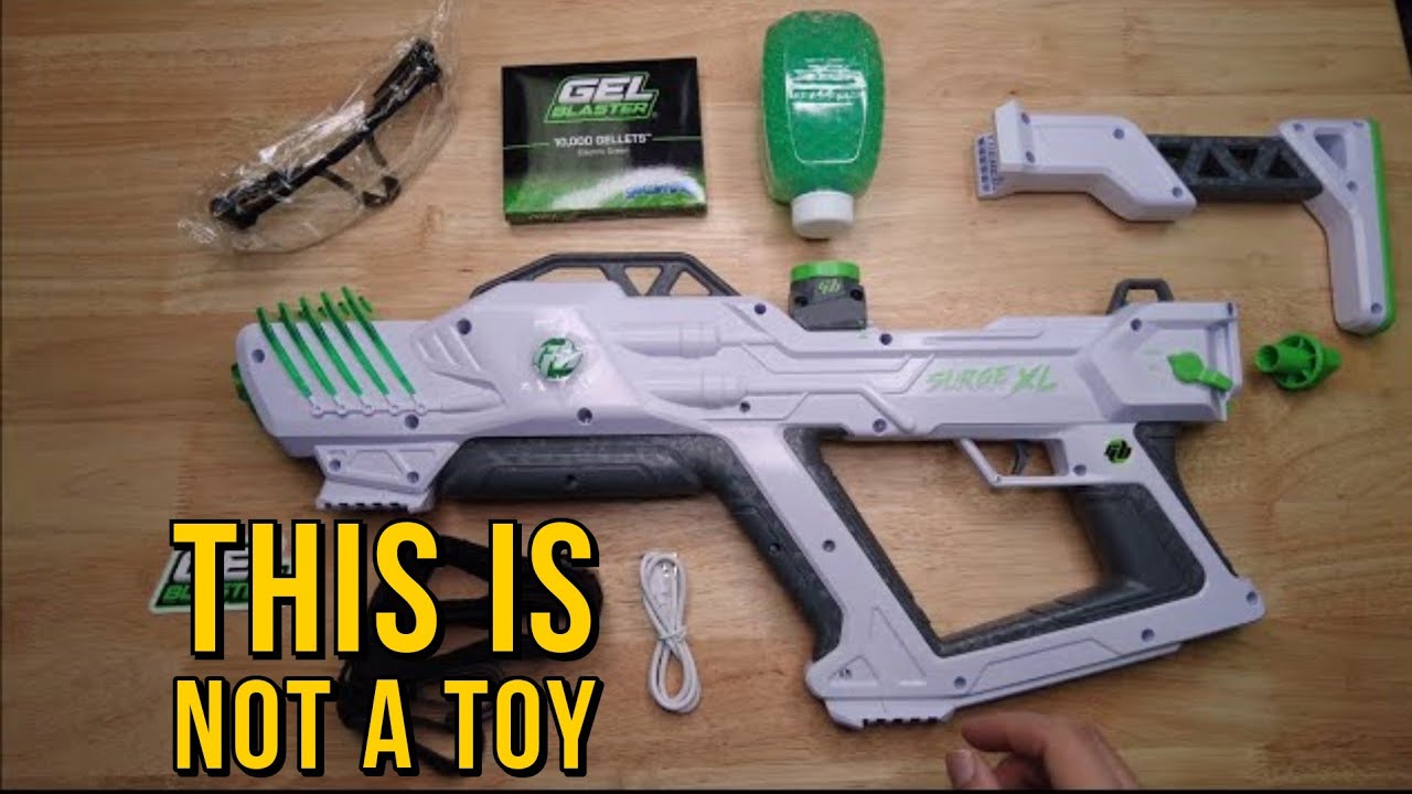 Что в коробке?! GEL BLASTER SURGE XL