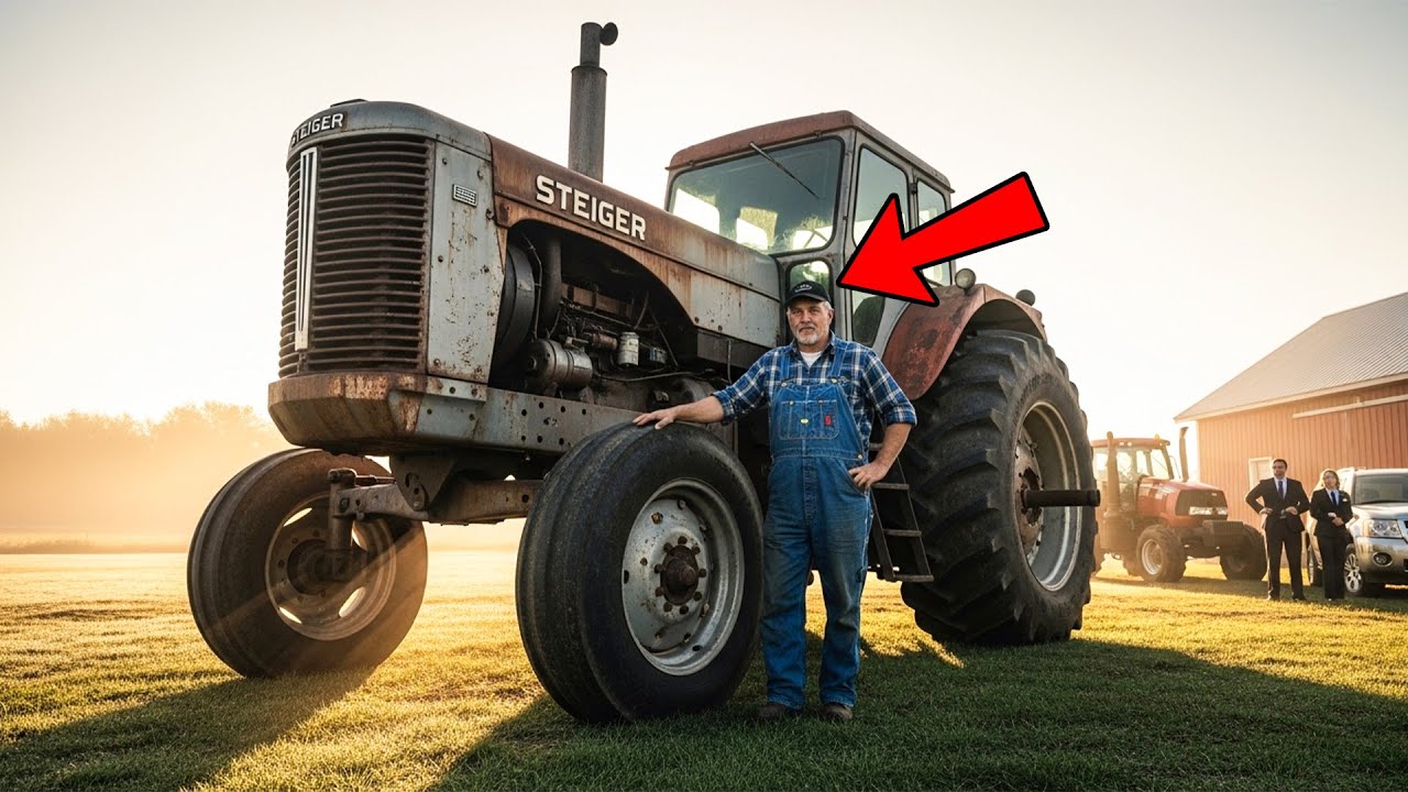 The Giant Steiger Was Scrap... Paid-off Old Iron Silenced The Bank