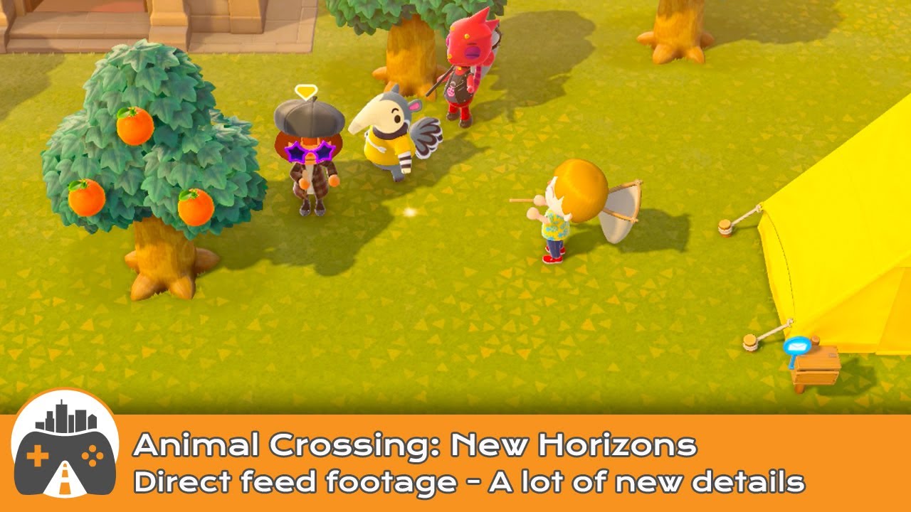 [Animal Crossing: New Horizons] Direct Feed footage - Lots of new details