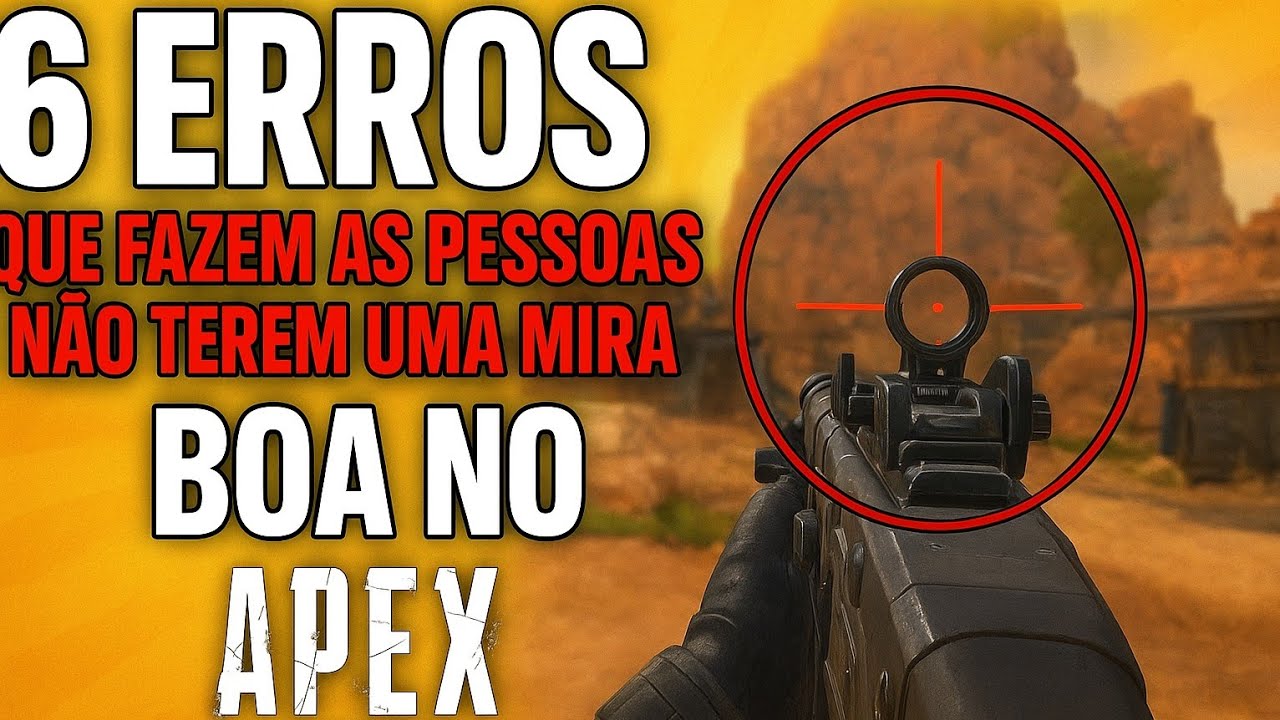 6 Erros que atrapalham sua mira (controle) - Apex Legends 
