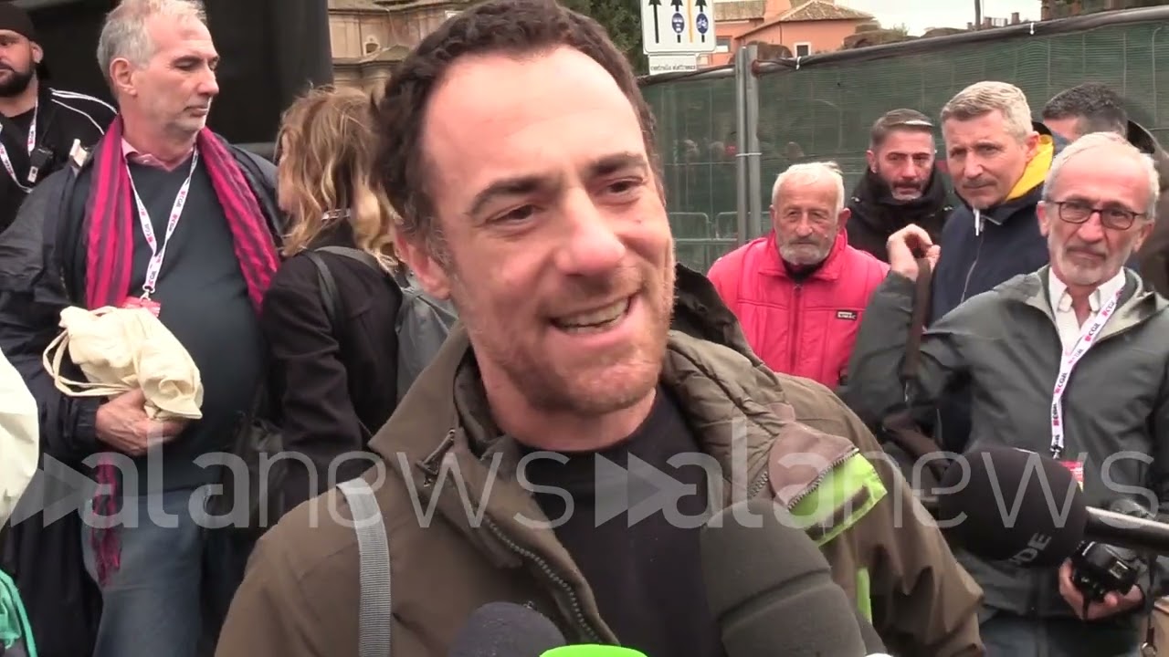 Manifestazione per la pace a Roma, Germano: 