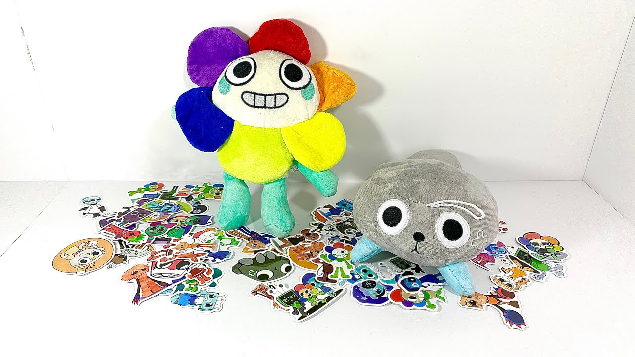 Dandys World Plushies Unboxing RARE Stickers! | Pebble and Dandy Plushies