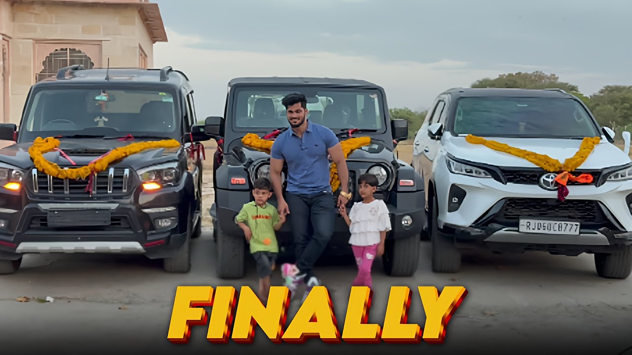 Finally 👊New car jiska hm sab wait kr rahe the #pawansahu #motivation #manishsahu
