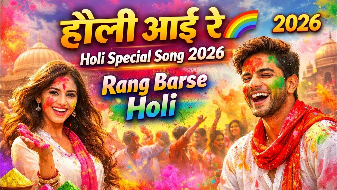 होली आई रे 🌈 | Holi Special Song 2026 | Rang Barse Holi | Jack Tunes #holi2026  #holifestival