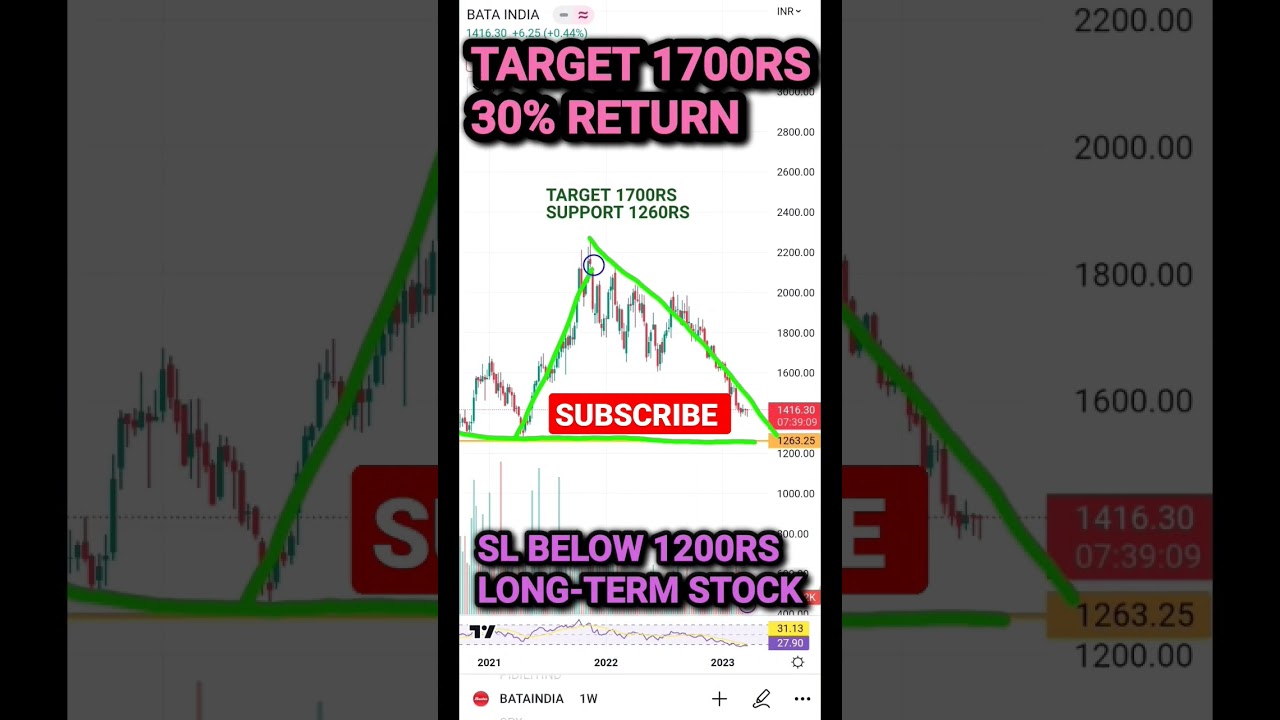 BATA INDIA SHARE TARGET