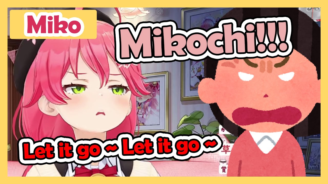 Miko mama got angry because her child is too Pon!【Hololive/Eng sub】