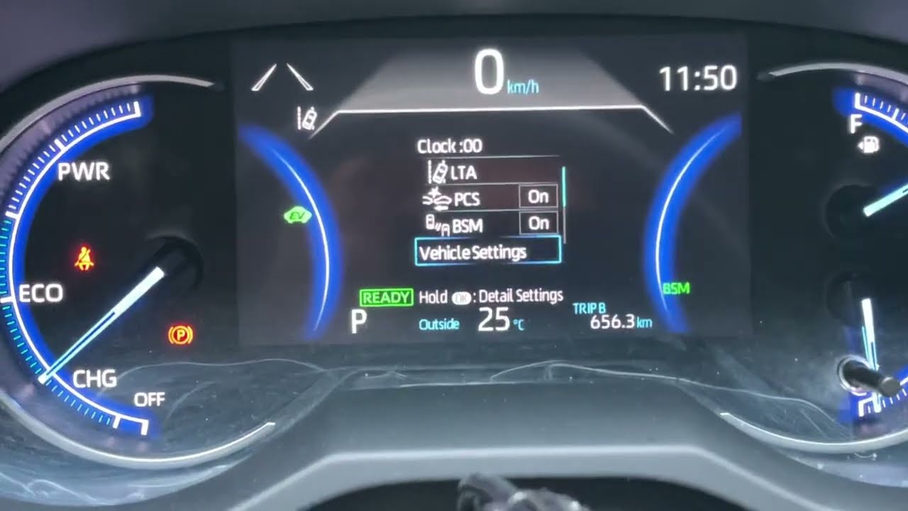 RAV4 電動尾門設定、操作、使用邏輯，足踢感應開門