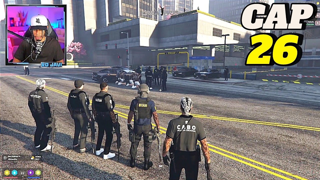 RDjavi: Intentamos Controlar La Delincuencia En La Ciudad | GTA RP