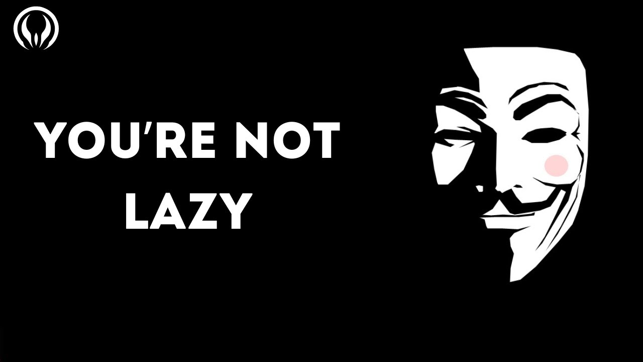 You’re Not Lazy — You’re Undisciplined