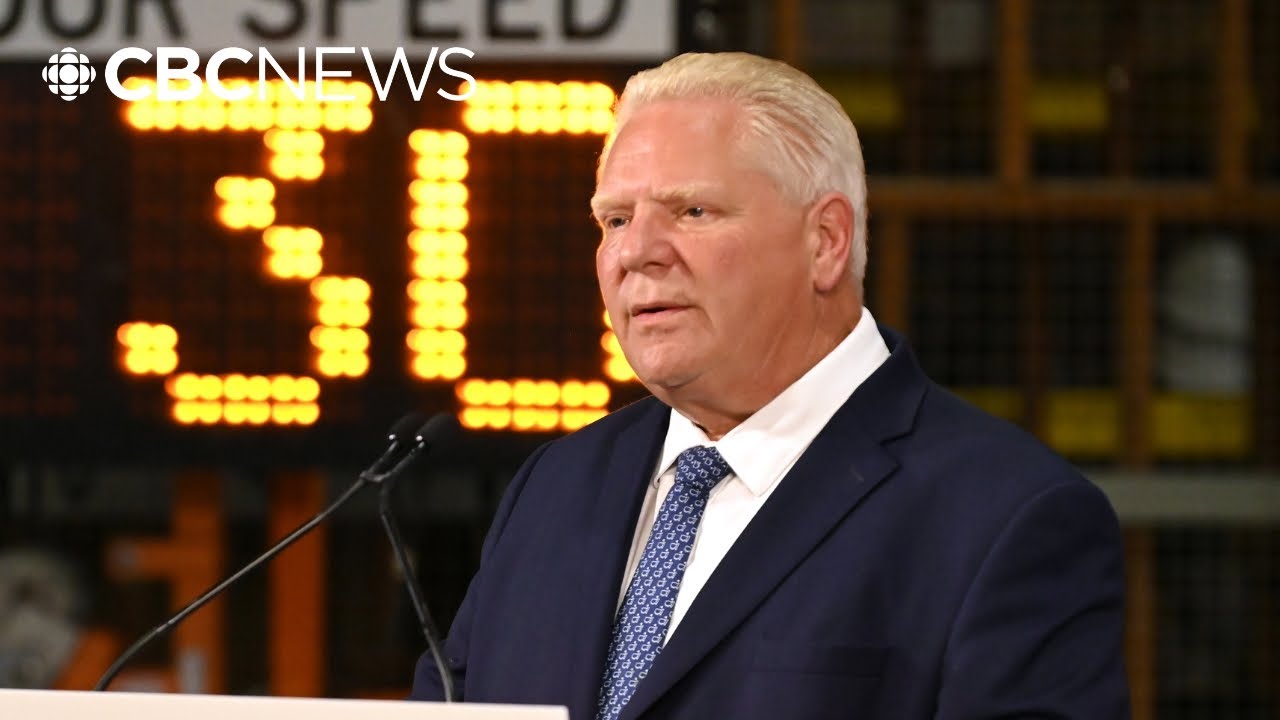 Doug Ford to ban speed cameras in Ontario