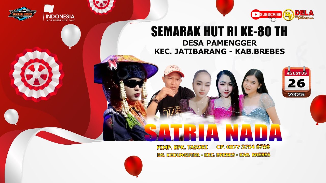 LIVE  SINTREN DANGDUT SATRIA NADA // LIVE DS. PAMENGGER - JATIBARANG   SELASA, 26 AGST 2025 MALAM