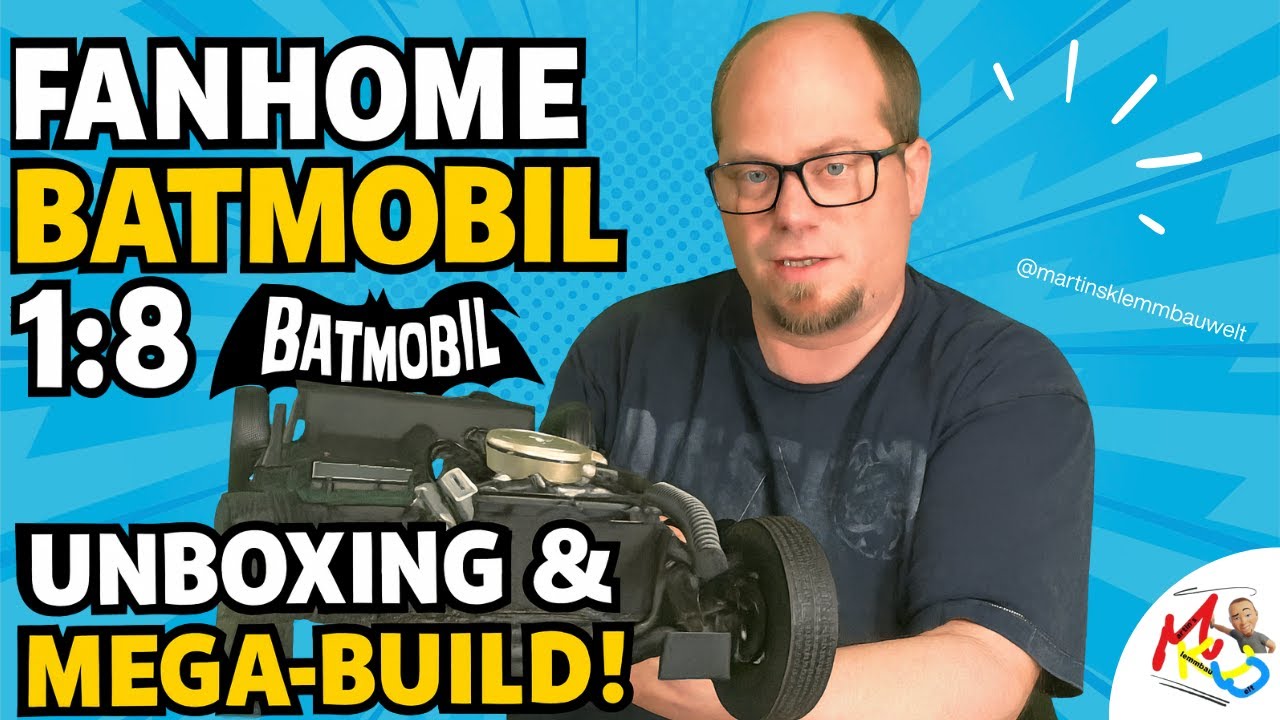 Das 66er BATMOBIL wächst! Fanhome 1:8 – Unboxing + Build Pack 10 (45–50) | Krasse Details!