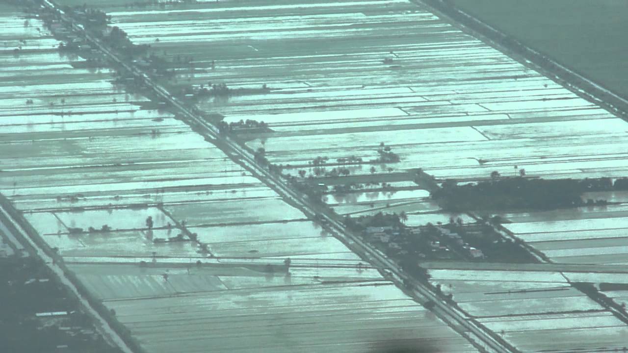 Taking off from Georgetown, Guyana, on the way to Port Kaituma