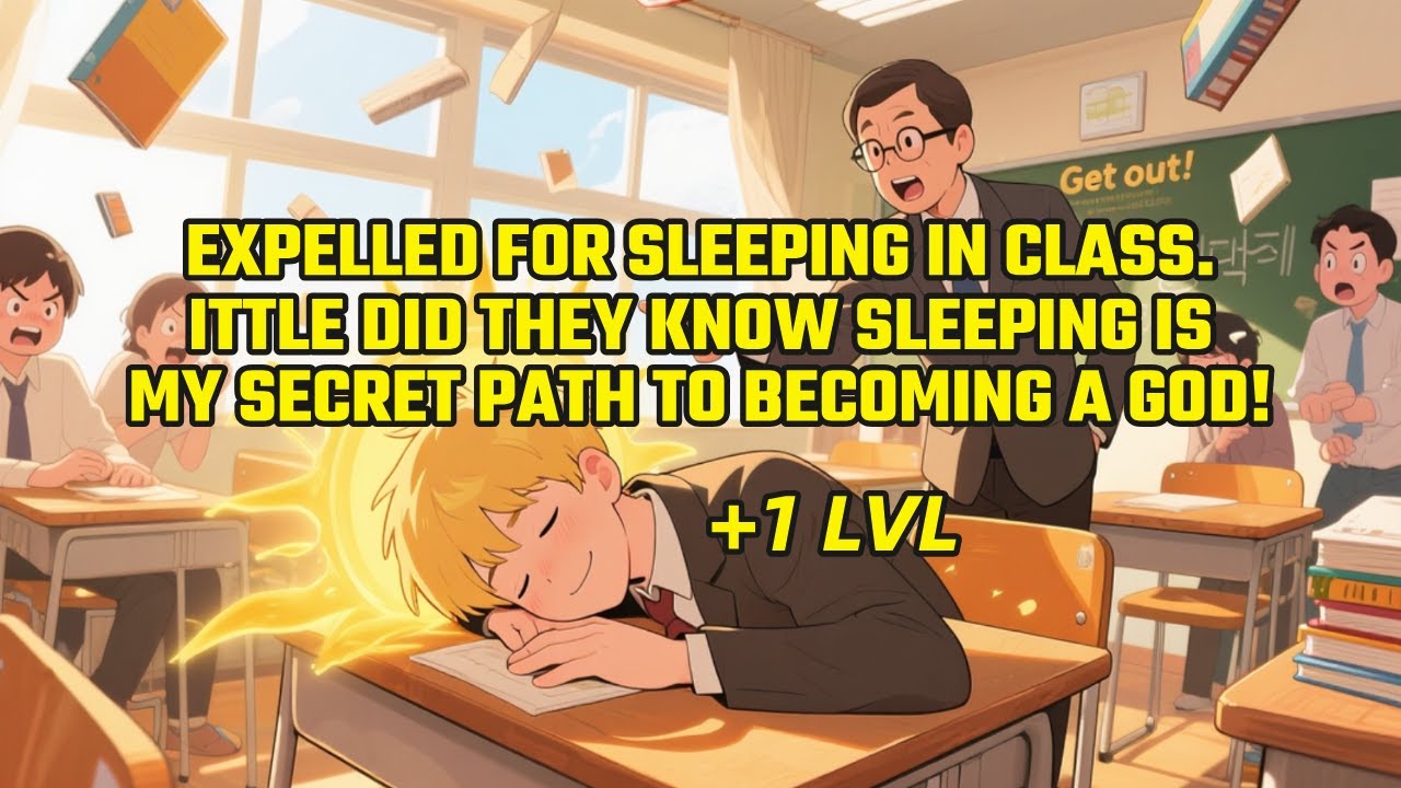 Expelled For Sleeping in Class... Little Did They Know Sleeping is My SECRET Path To Becoming a GOD!