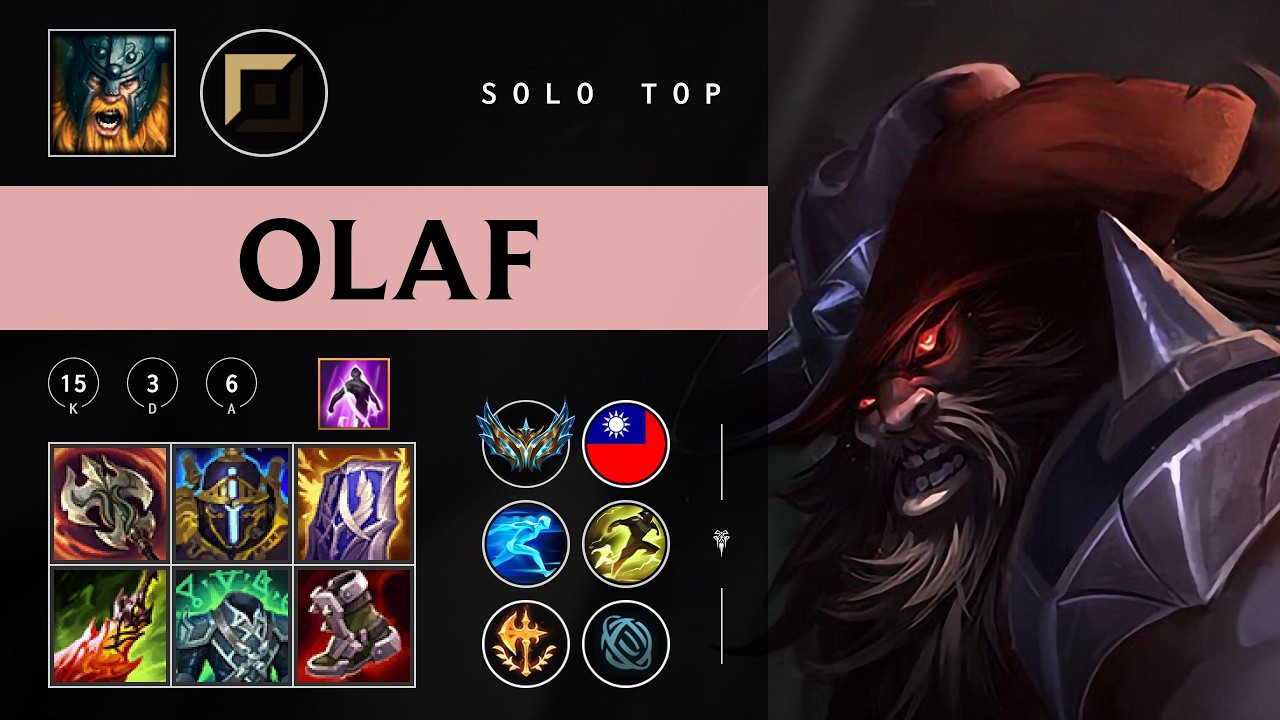 Olaf Top vs Ornn - TW Challenger Patch 26.07
