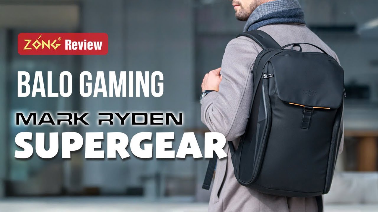 Review balo laptop gaming Mark Ryden SuperGear