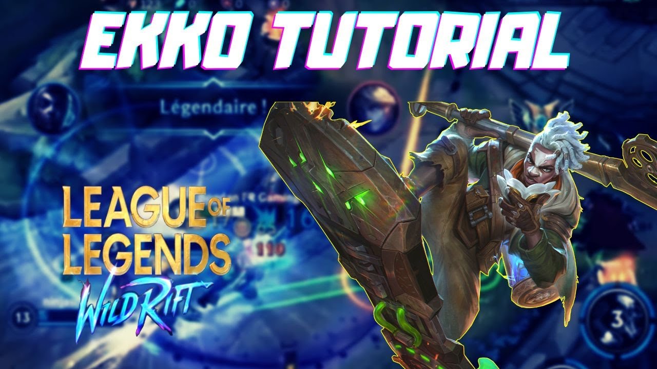 TROUVE TON MAIN #50 : EKKO JUNGLE TUTORIEL FR [ LoL Wild Rift FR ]