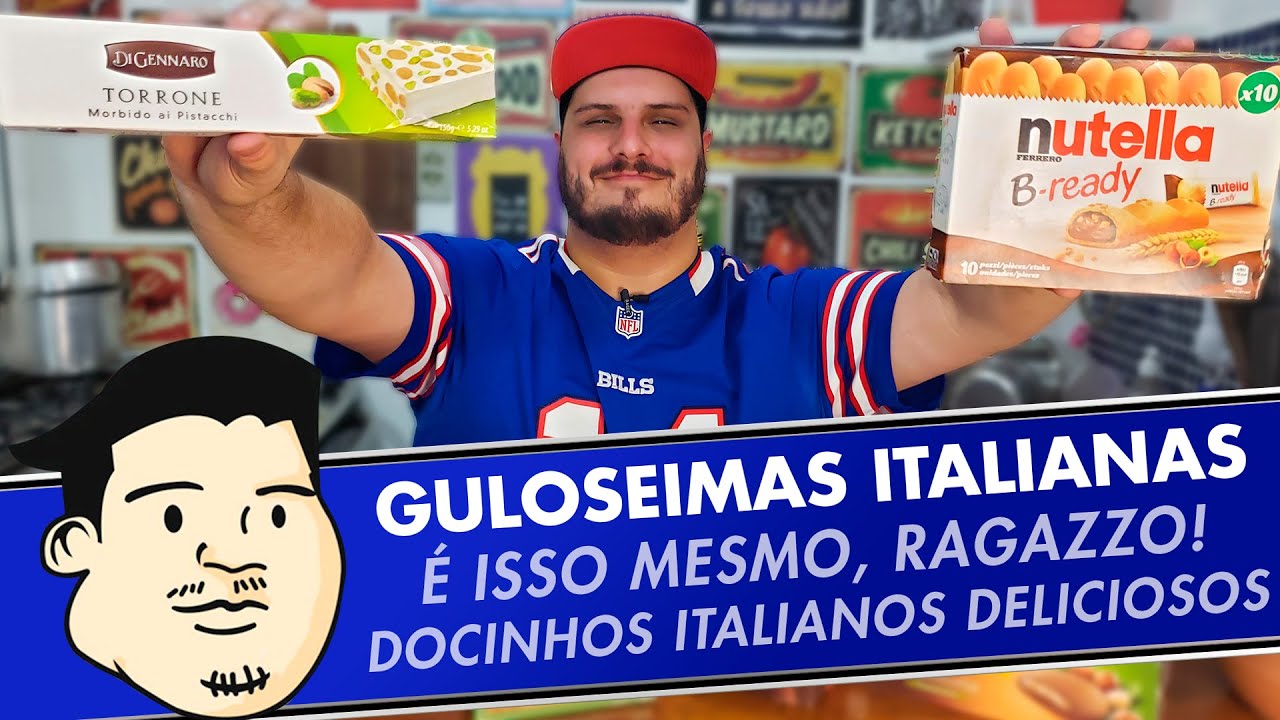PROVANDO DOCES ITALIANOS, BELLO!