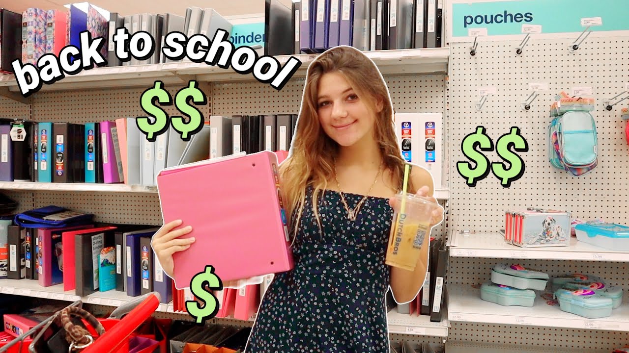 Возвращаемся к покупкам школьных принадлежностей! Target + Walmart