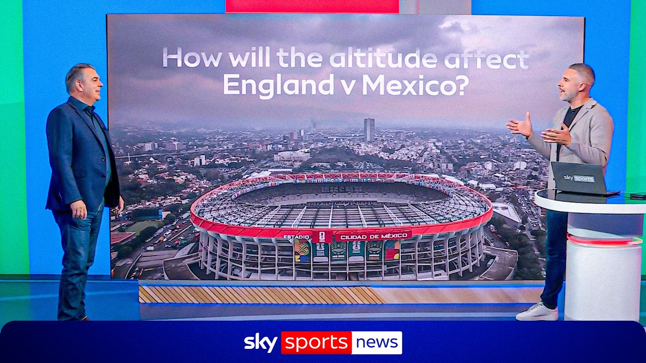 EXPLAINED: How altitude will affect England's World Cup clash against Mexico