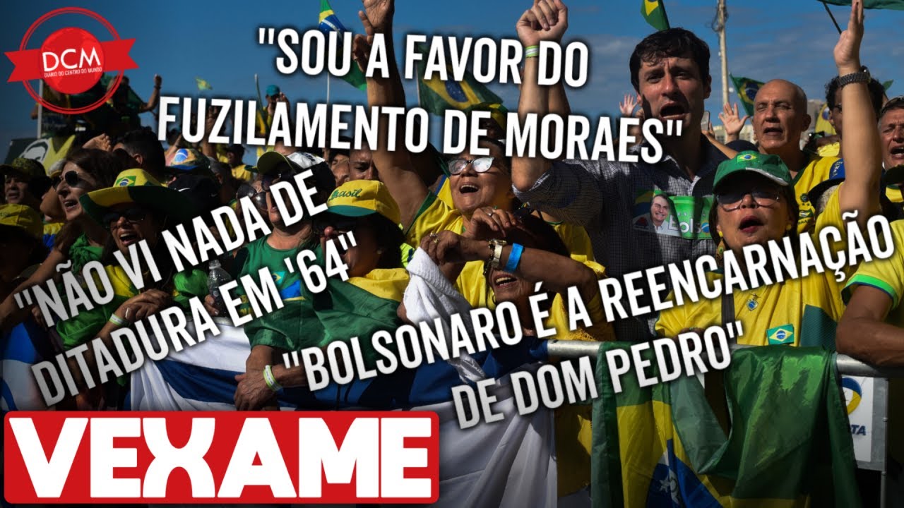 INFILTRADOS MOSTRAM IGNORÂNCIA DOS BOLSONARISTAS NO 7 DE SETEMBRO