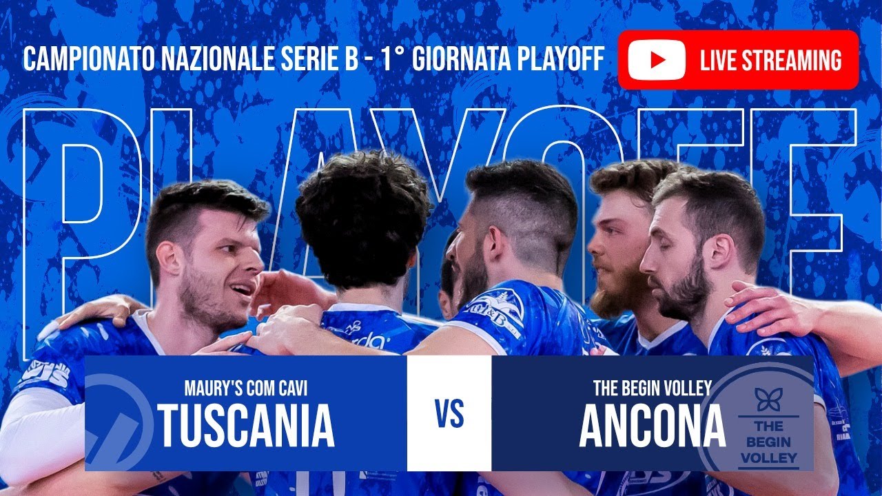Serie B: Tuscania Volley VS Ancona Volley (I giornata Play Off)