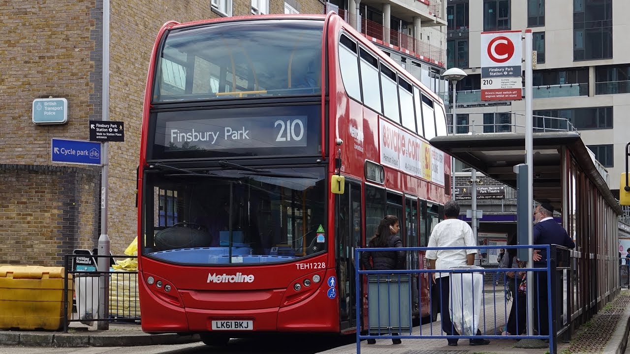 London Buses - Route 210 - Finsbury Park to Brent Cross