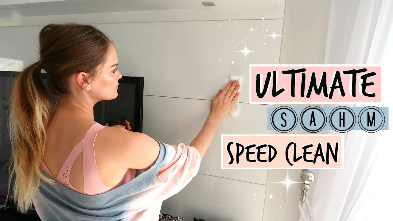 Ultimate Cleaning video I SAHM I Motivational speed clean routine