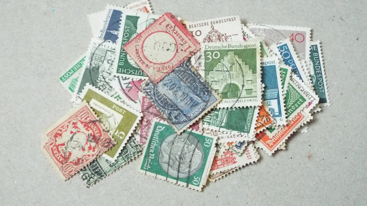 Vintage German Stamps!