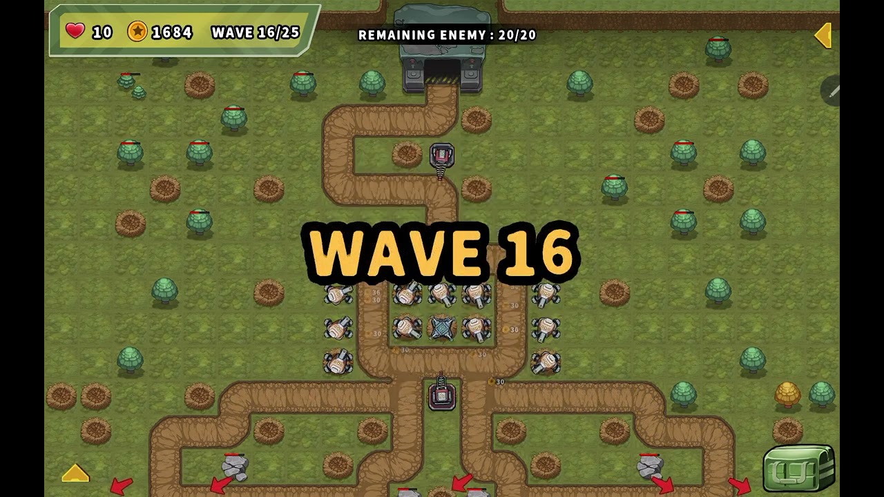 Turret Defense King: Level 90