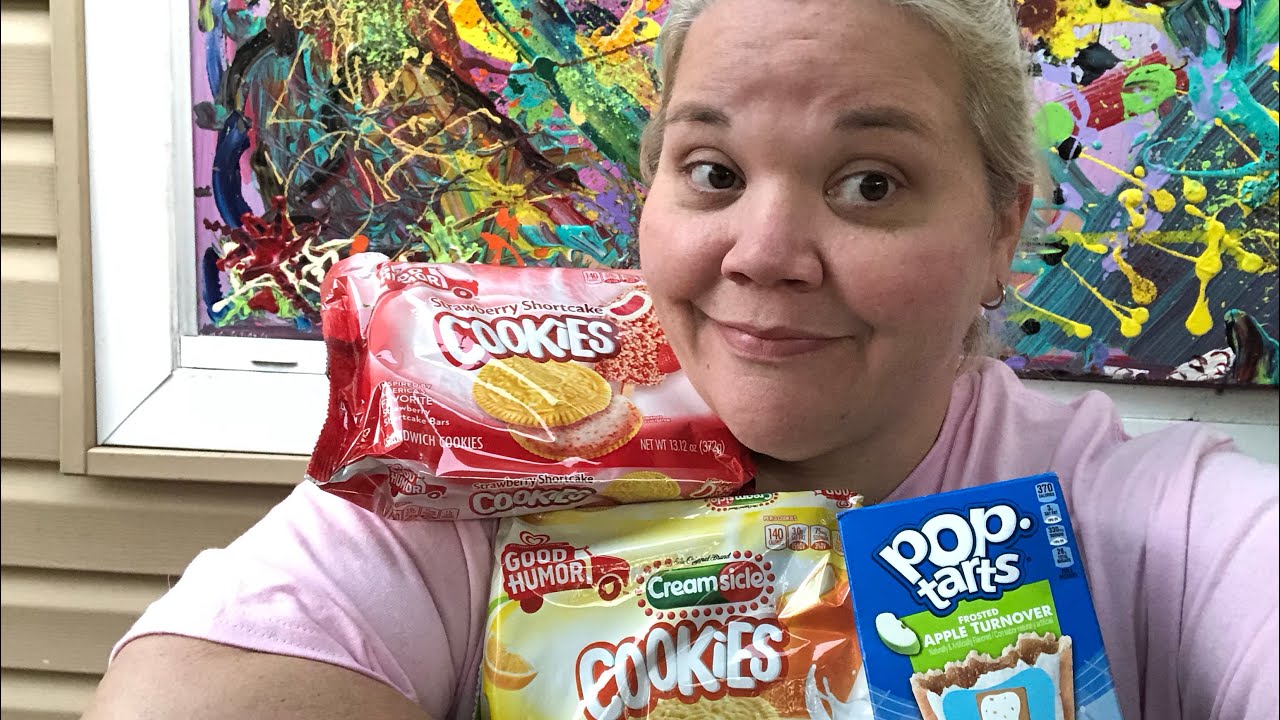 NEW Pop Tarts Frosted Apple Turnover; Good Humor Cookies; POV; Personal Vlog 