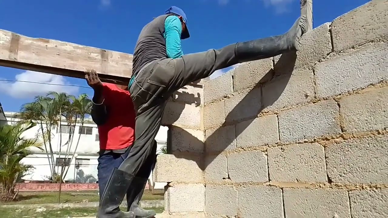 🤯🤯Cuba Real, construccion de casa cubana en proceso ???