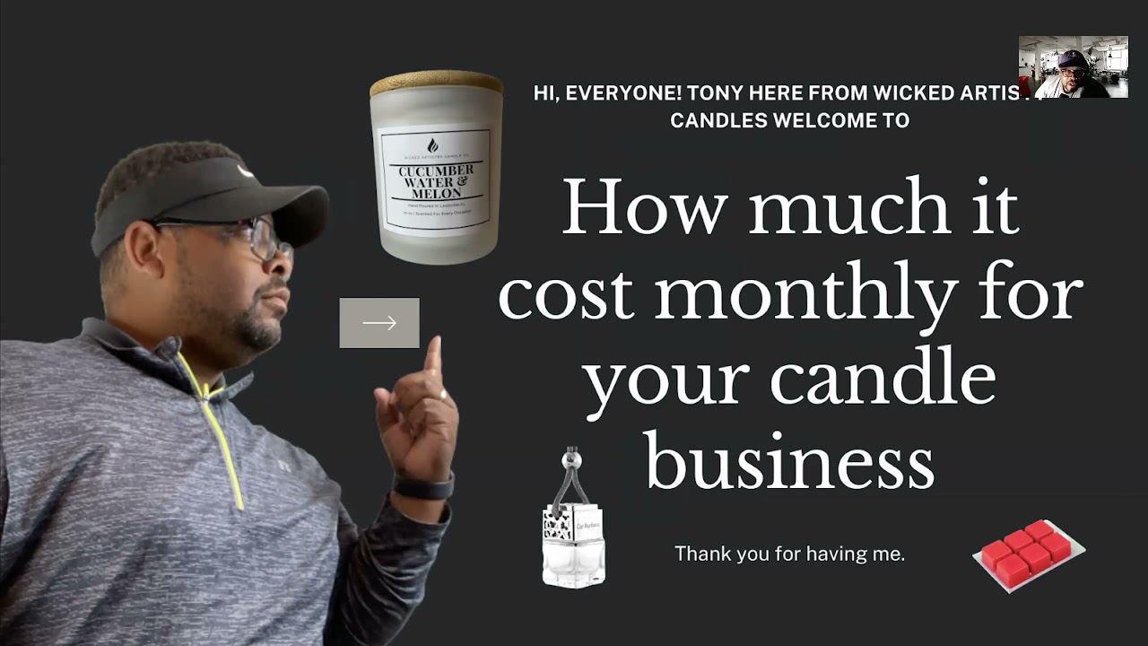 How to calculate your monthly candle cost