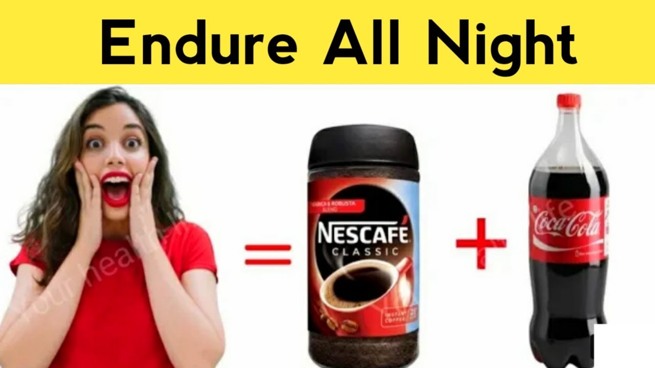 Coca cola & Coffee nascafe the best drink for more energy