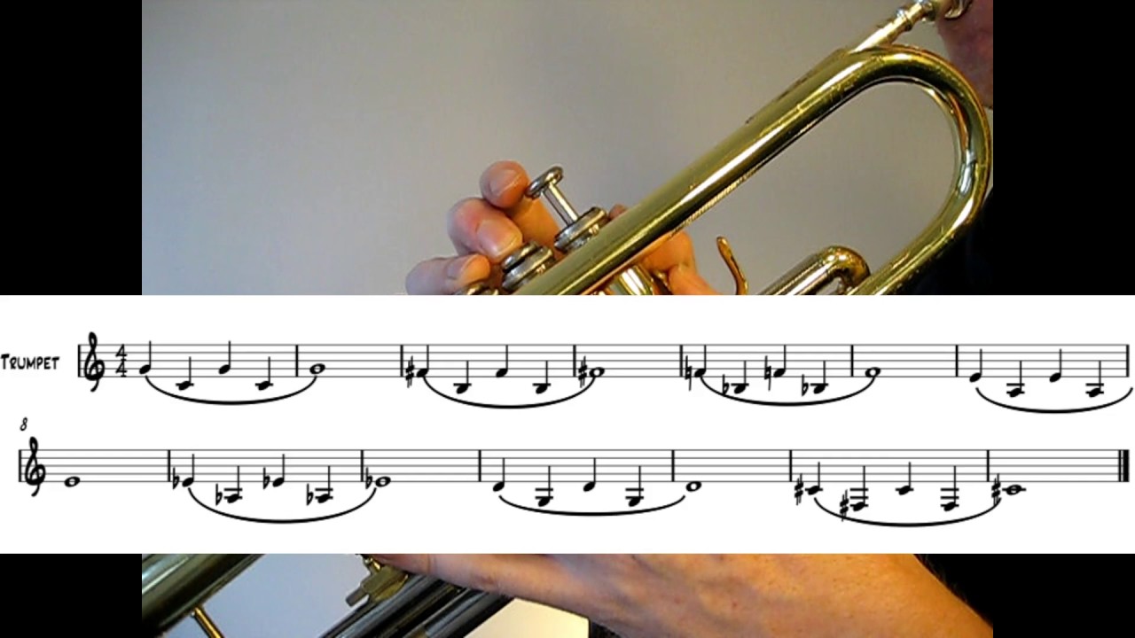 Warm-up for trumpet #1