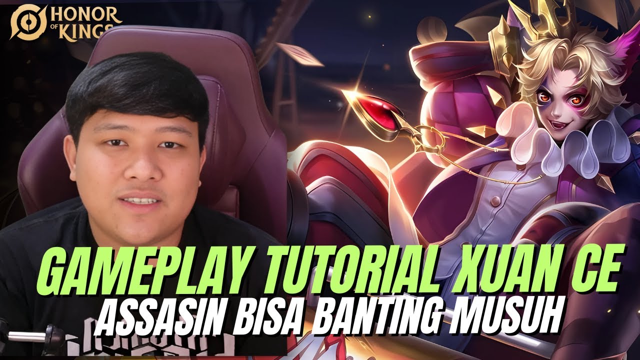 HERO BARU XUANCE PENJELASAN SKILL GAMEPLAY!! ASSASIN TAPI BISA BANTING BOLAK BALIK MUSUH! ENZO AOV?