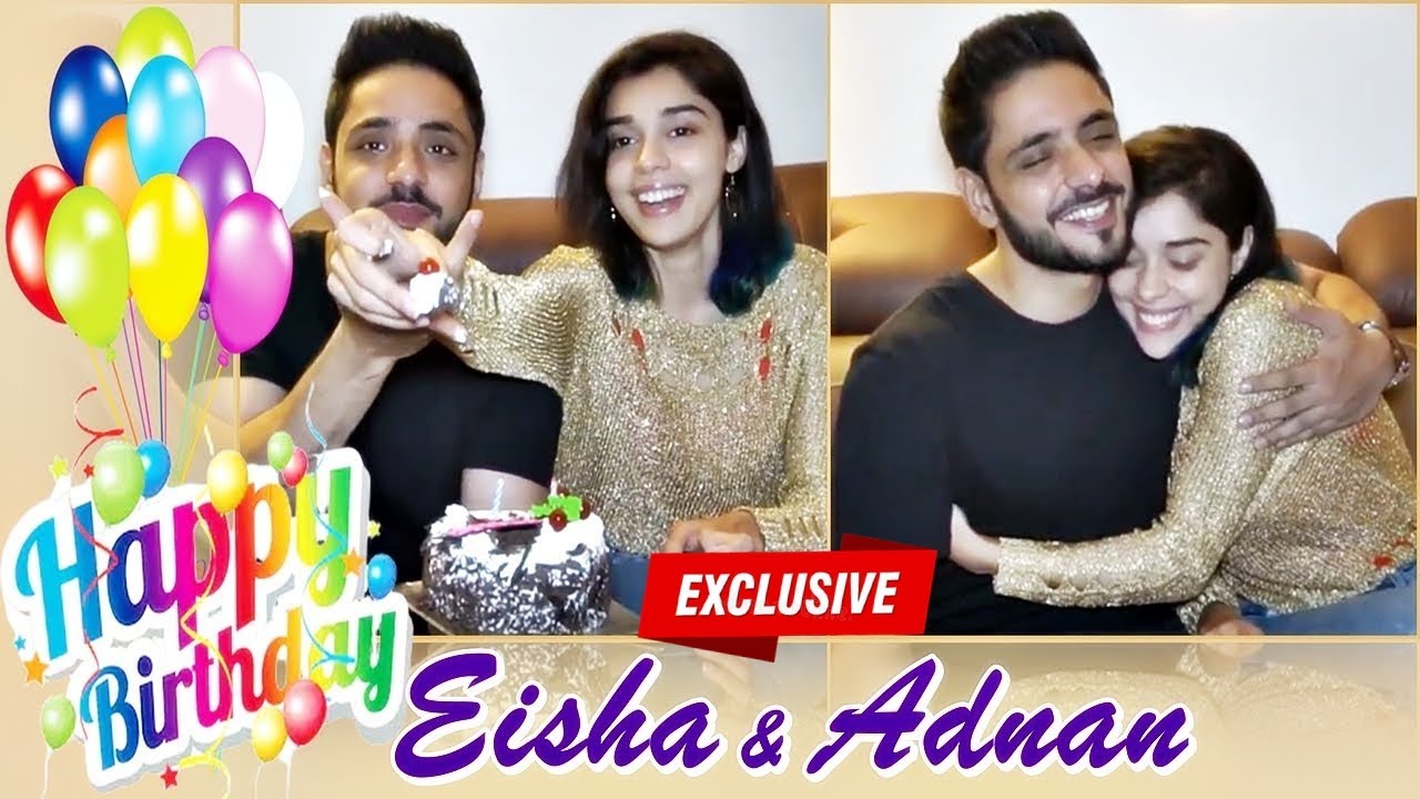 EXCLUSIVE! B'Day TWINS Eisha Singh & Adnan Khan Celebrate With GlitzVision | Ishq Subhan Allah