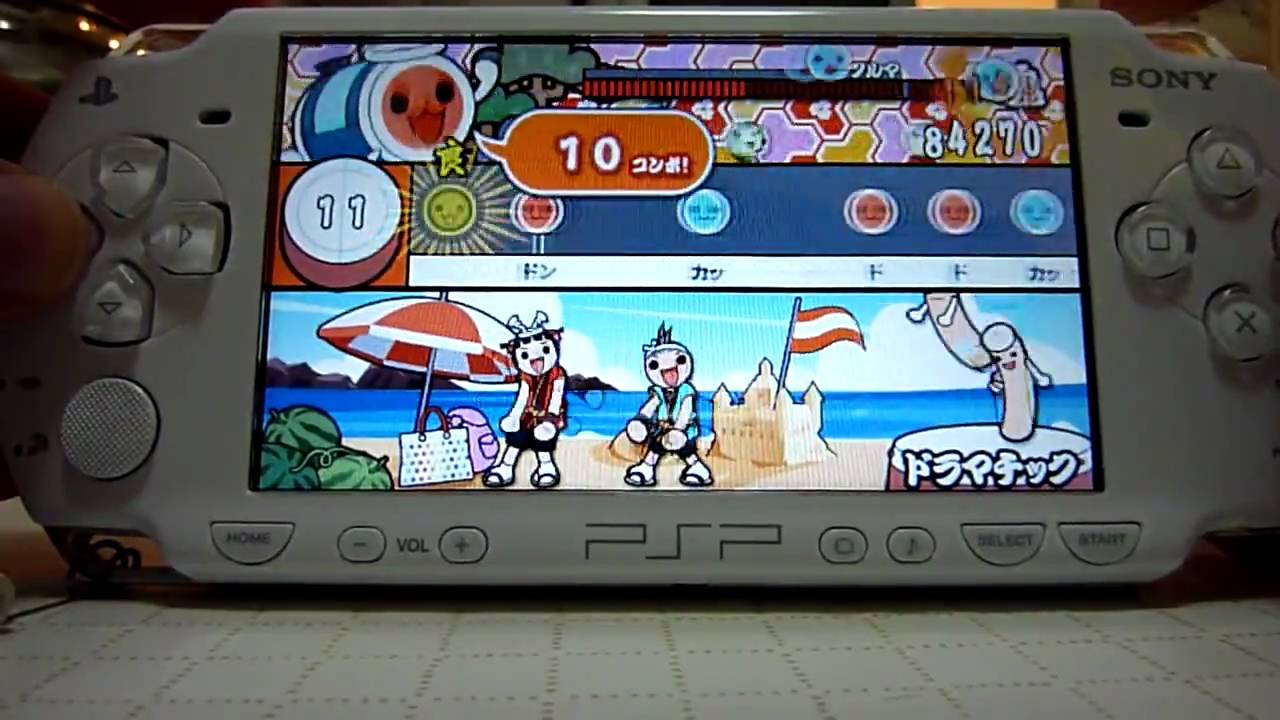 Taiko no Tatsujin Portable 2 [PSP] - DRAMATIC - Muzukashii