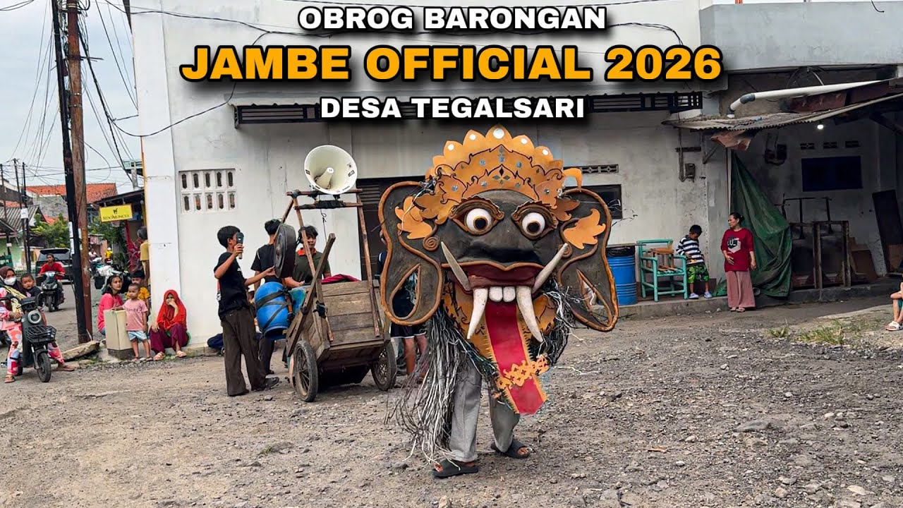 Obrog Barongan JAMBE OFFICIAL Desa TEGALSARI 2026 ❗️Obrog Cirebon