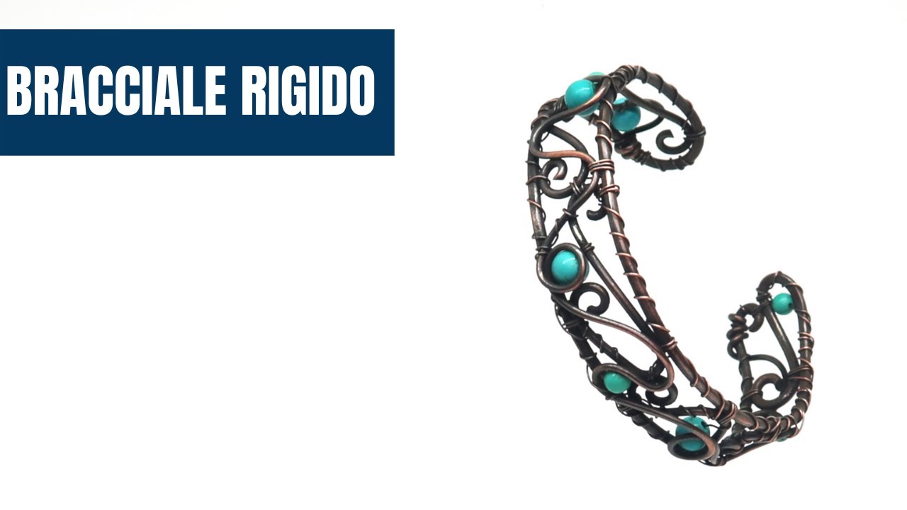 Bracciale rigido in rame tutorial