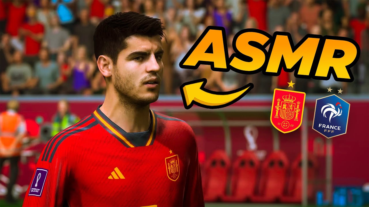 ASMR Whispered | Spain v France | EA FC 24 Gameplay for Sleep ⚽️😴