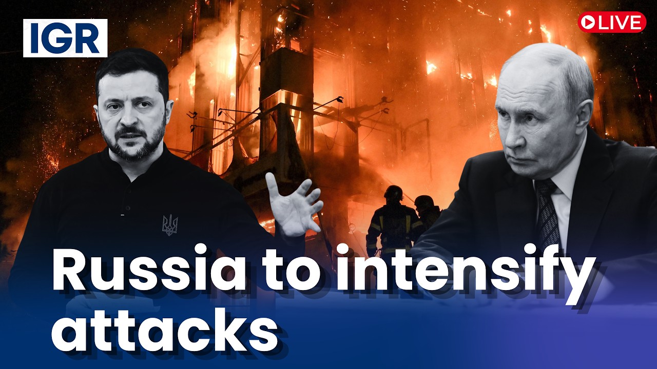 Ukraine War LIVE: Russia to &lsquo;Intensify&rsquo; Attacks on Kyiv After Moscow Hit with Mass Drone Strikes