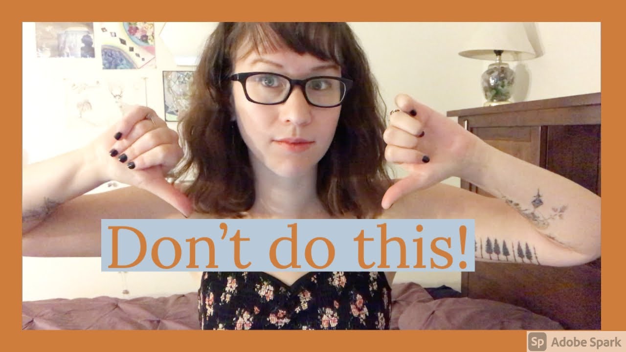 Beginner Poetry Mistakes