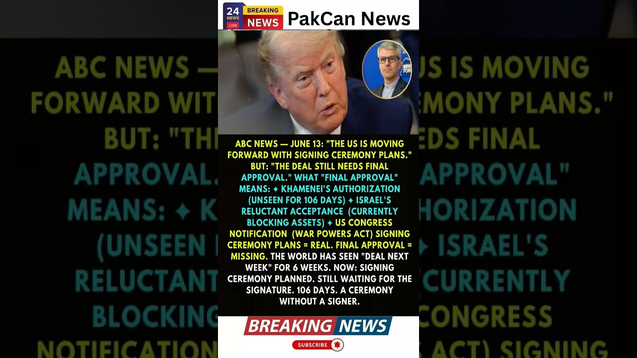 Iran Deal Faces Key Hurdles Despite Reported Signing Plans | PakCan News