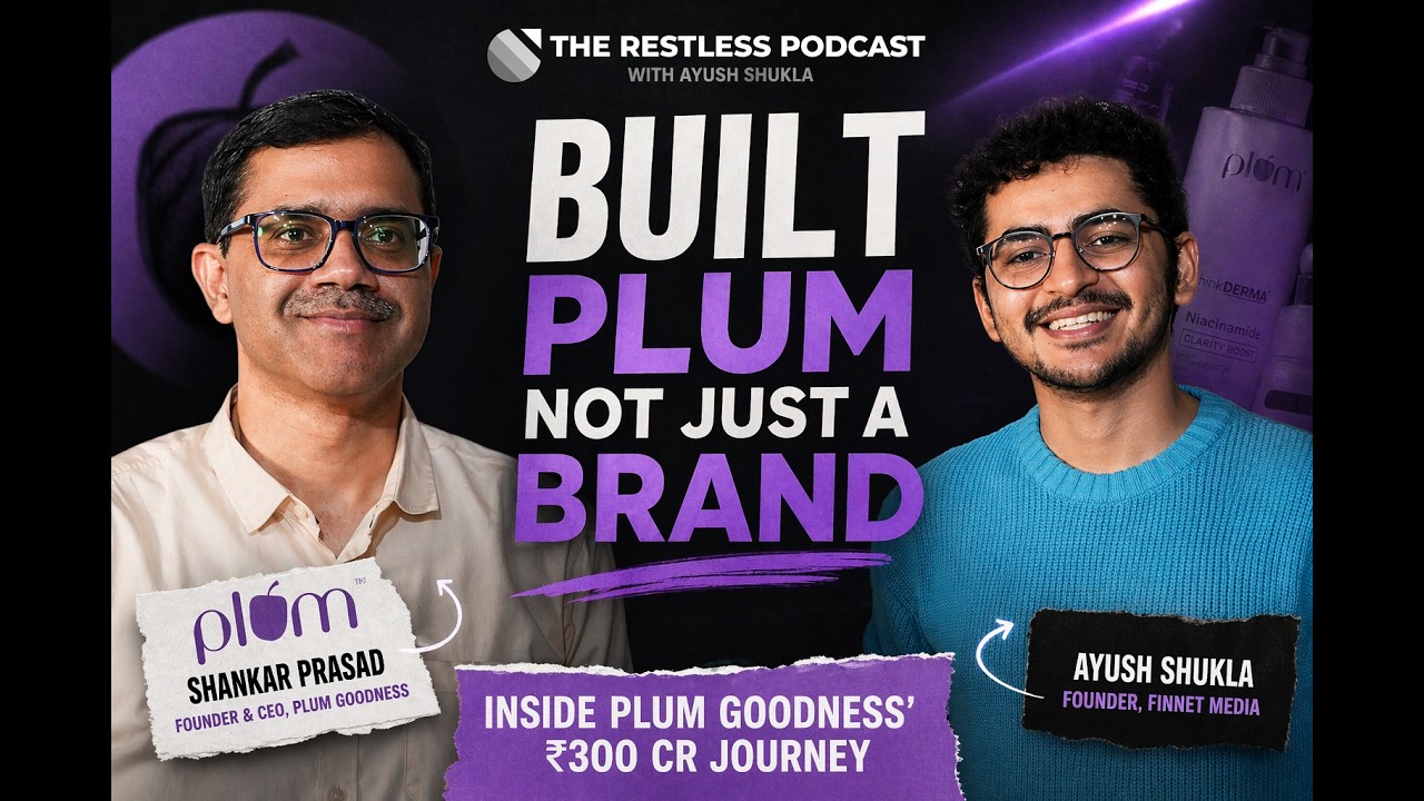 He Took His Last PF Savings and Built a 400 Crore Skincare Business!