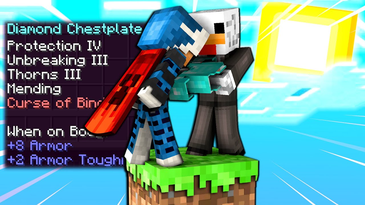 BELLAFACCIA MI REGALA UNA CORAZZA OP SU MINECRAFT CON UN BLOCCO  - ITA